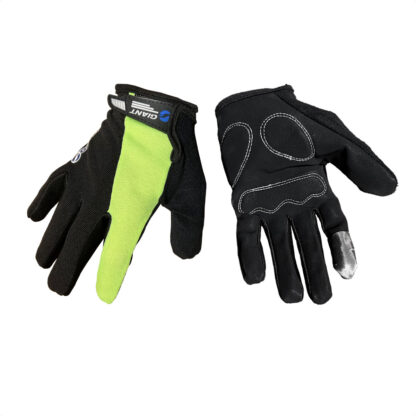 Guantes Ciclismo Dedos Largos Road Pro Gel Glove (Negro/Verde) - Image 3