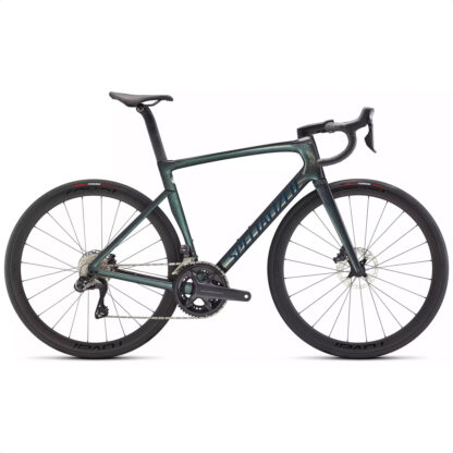 Specialized Tarmac SL7 Expert (Gloss Carbon/Oil Tint/Forest Green)