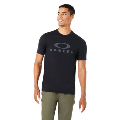 Remera Oakley O-Bark Tee Hombre Original (Blackout (02E)) - Image 3