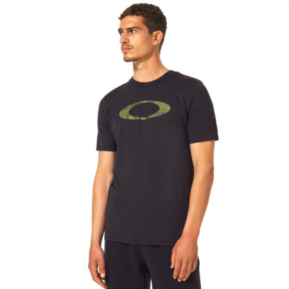 Remera Oakley O-Bold Ellipse Tee Hombre Original (Blackout (02E)) - Image 3