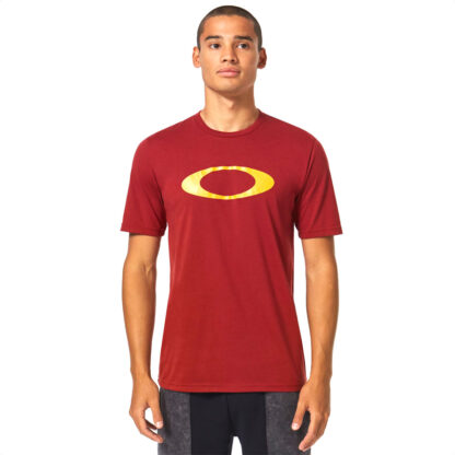 Remera Oakley O-Bold Ellipse Tee Hombre Original (Iron Red (80U)) - Image 3