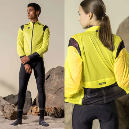 Campera Chaqueta Impermeable Gobik PLUVIA Unisex (Citronell) - Image 3