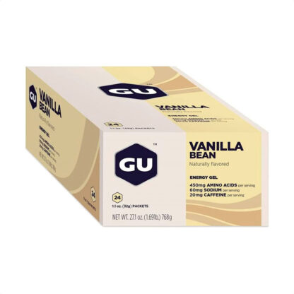 Gu Energy Gel Caja X24 (Vainilla Bean - 20mg Cafeína)