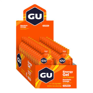 Gu Energy Gel Caja x24 (Mandarin Orange - 20mg Cafeína)