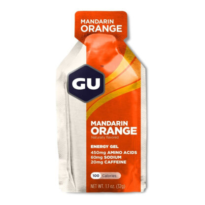 Gu Energy Gel Caja X24 (Mandarin Orange - 20mg Cafeína) - Image 2