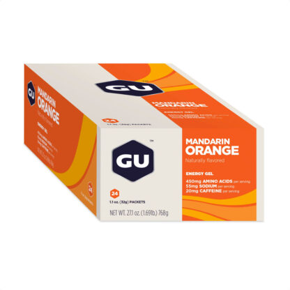 Gu Energy Gel Caja X24 (Mandarin Orange - 20mg Cafeína)