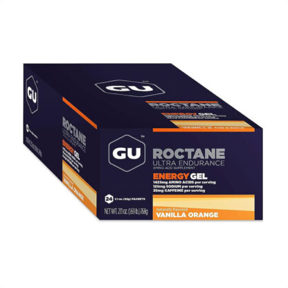 Gu Roctane Energy Gel Caja X24 (Vainilla Orange - 35mg Cafeína)