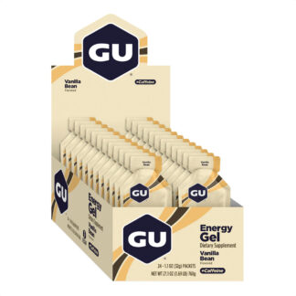 Gu Energy Gel Caja x24 (Vainilla Bean - 20mg Cafeína)