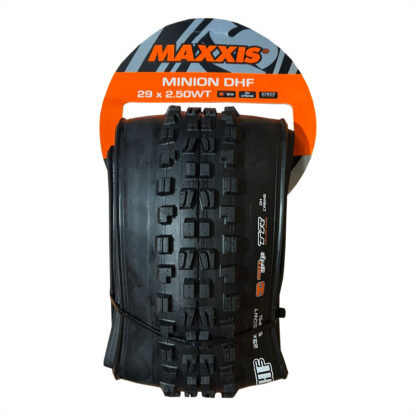 Cubierta Maxxis Minion Dhf 29x2.50WT TR EXO 3C MaxxGrip DH (Black) - Image 3