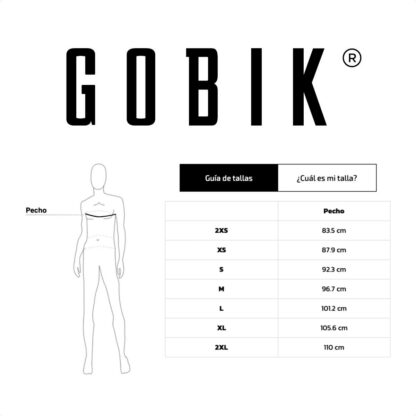 Sudadera Camiseta Interior Gobik SECOND SKIN Hombre (Hakuba) - Image 4