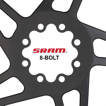 Monoplato Wolf Tooth Drop-Stop B Sram 8 Bolt 3mm Round (36t) - Image 2