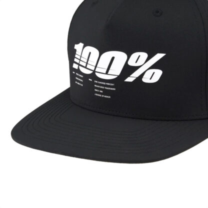 Gorra 100% One Hundred Percent DRIVE Snapback (Black) - Image 2