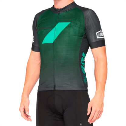 Jersey Ciclismo 100% Ride100percent Exceeda (Teal/Black)