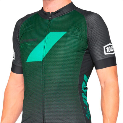 Jersey Ciclismo 100% Ride100percent Exceeda (Teal/Black) - Image 3