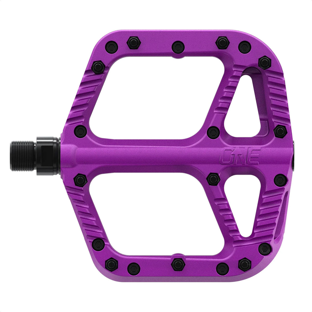 Pedales Plataforma OneUp Flat Composite Mtb (Purple) - Imagen 2
