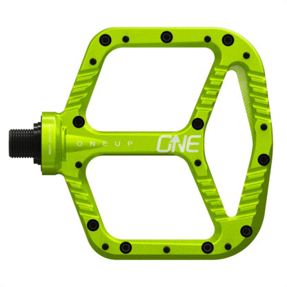 Pedales Plataforma OneUp Flat Aluminio Mtb (Green) - Image 2