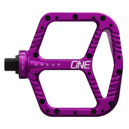 Pedales Plataforma OneUp Flat Aluminio Mtb (Purple) - Image 2