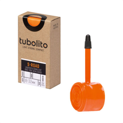 Camara Tubolito S-Road 700x18-32c (Presta Orange 60mm)