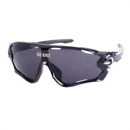 Lentes De Sol Ciclismo Go Bike Jaw (Negro/Negro)