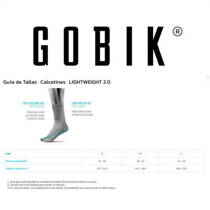 Medias Calcetines Gobik LIGHTWEIGHT 2.0 Unisex (Ineos Grenadiers 24) - Image 4