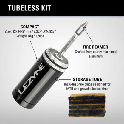 Kit Reparacion Lezyne Tubeless Kit Tarugos (Black) - Image 3