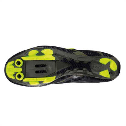 Zapatillas De MTB Northwave Scorpius 2 Plus (Black Mil/Yellow Fluo) - Image 2