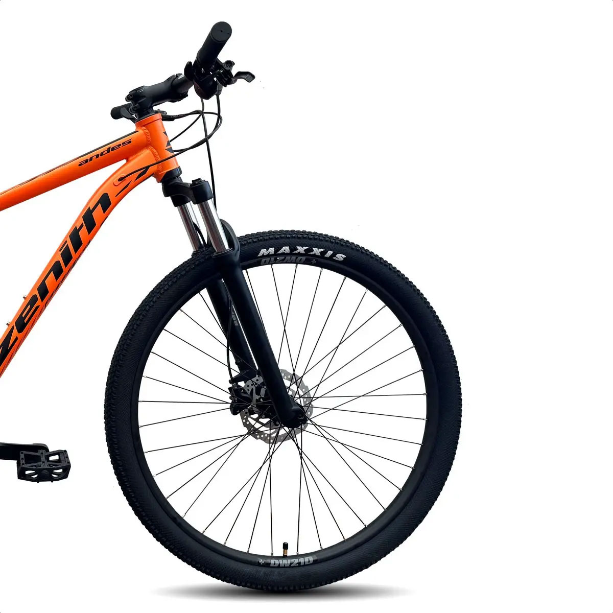 Bicicleta MTB Zenith Andes Comp - 2x9v - R29 (Naranja Mate/Negro) - Image 3