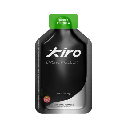 Kiro Energy Gel 2.1 Caja X14 (Sandia/Frutilla - Sin Cafeína) - Image 2