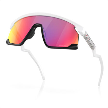 Lentes De Sol Oakley BXTR (Matte White - Prizm Road) - Image 3