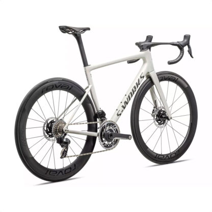 S-Works Tarmac SL8 - SRAM Red eTap AXS (Satin Fog Tint/Green Ghost Pearl/Red Ghost Pearl Fade) - Image 3