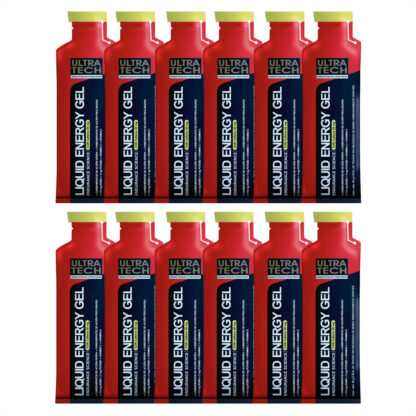 UltraTech Nutrition Liquid Energy Gel Caja X12 (Vainilla - 50mg Cafeína)