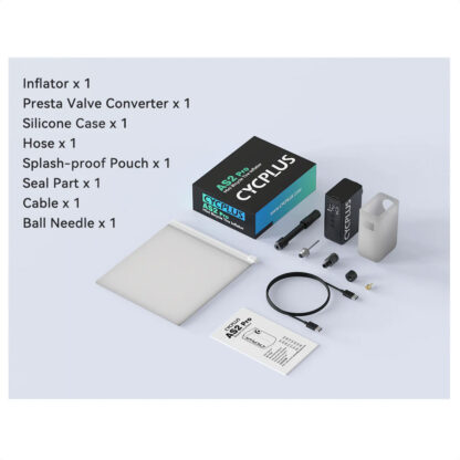 Mini Inflador Compresor Cycplus Cube AS2 Pro Usb 120g (120psi) - Image 2
