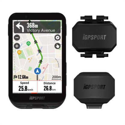 Ciclocomputadora Gps iGPSport iGS800 + Sensor SPD70 + Sensor CAD70 (COMBO)