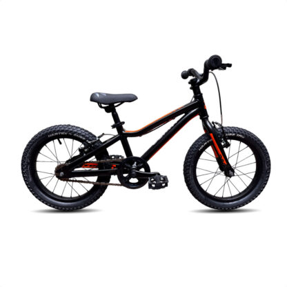 Bicicleta Niños Zenith Atc Stunt Dirt 1v R16 (Negro Mate/Naranja)