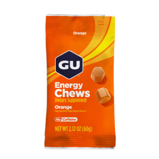 Gu Energy Chews Gomitas (Orange - Sin Cafeína)