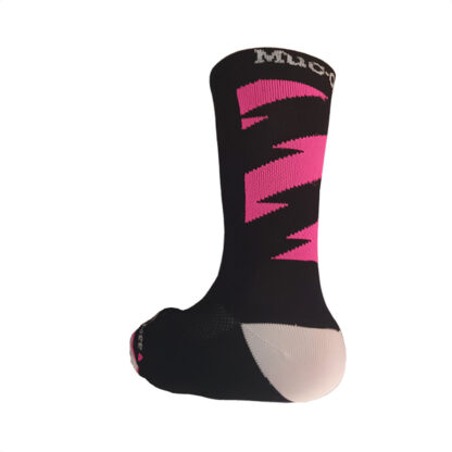 Medias De Ciclismo Muc-off Cycling Socks (Negro/Rosa/Blanco/Rayos) - Image 2