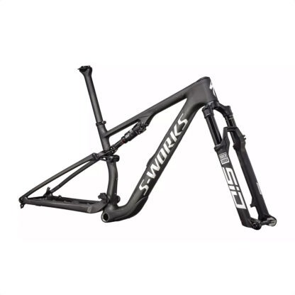 Cuadro S-Works Epic 8 Frameset (Satin Carbon/Metallic White Silver)