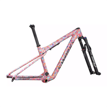 Cuadro S-Works Epic World Cup Frameset (Gloss Lagoon Blue/ Purple Orchid /Blaze Impasto) - Image 3