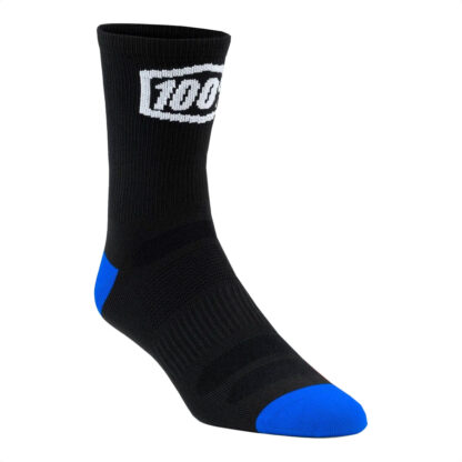 Medias Ciclismo 100% Percent TERRAIN Performance MTB Socks (Black) - Image 2