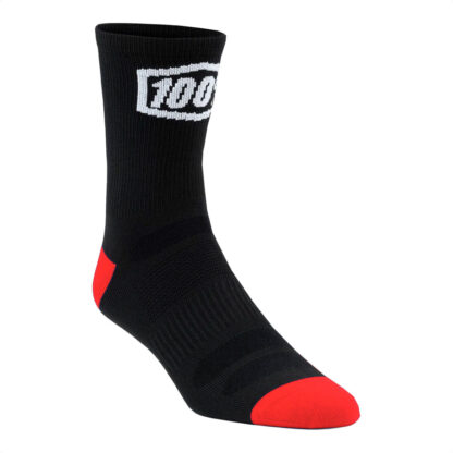 Medias Ciclismo 100% Percent TERRAIN Performance MTB Socks (Black) - Image 3