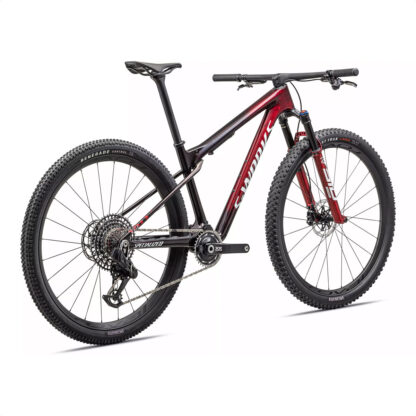 S-Works Epic World Cup (Gloss Red Tint/Flake Silver Granite/Metallic White Silver) - Image 3