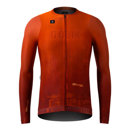 Jersey Maillot Manga Larga Gobik CX PRO 3.0 Unisex (Burnt Orange)