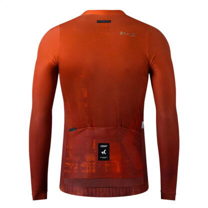 Jersey Maillot Manga Larga Gobik CX PRO 3.0 Unisex (Burnt Orange) - Image 2