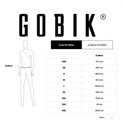 Calza Culotte Corto Gobik LIMITED 6.0 Hombre (Black) - Image 4