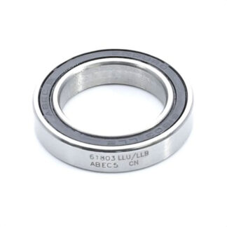 Rodamiento ENDURO Bearings 61803 LLU/LLB CN - ABEC-5 Radial Bearing (CN Clearance) - 17x26x5mm (Maza/Suspensión)