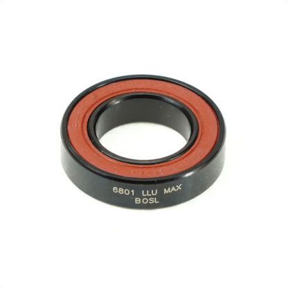 Rodamiento ENDURO Bearings 6801 LLU MAX BOSL - Solid-Lube, MAX-Design, Black-Oxide, Radial Bearing - 12x21x5mm (Suspensión)