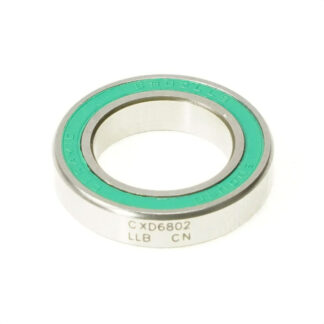Rodamiento ENDURO Bearings CXD 6802 LLB - XD15 Ceramic-Hybrid, ABEC-5, Radial Bearing (CN Clearance) - 15x24x5mm (Maza/Caja/Pedales)