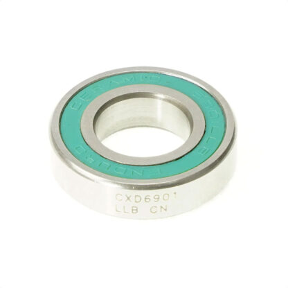Rodamiento ENDURO Bearings CXD 6901 LLB - XD15 Ceramic-Hybrid, ABEC-5, Radial Bearing (CN Clearance) - 12x24x6mm (Maza)