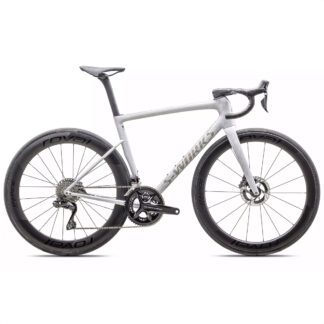 S-Works Tarmac SL8 - Shimano Dura-Ace Di2 (Gloss Dove Grey/Silver Dust Blurred Impasto/Black Pearl)