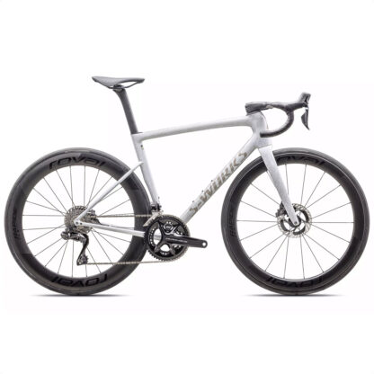 S-Works Tarmac SL8 - Shimano Dura-Ace Di2 (Gloss Dove Grey/Silver Dust Blurred Impasto/Black Pearl)